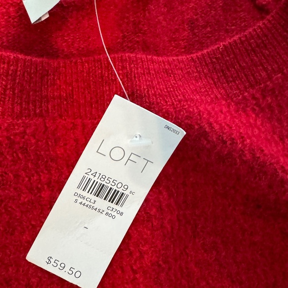 NWT Ann Taylor LOFT red Style 444554 Size LARGE - Picture 2 of 5